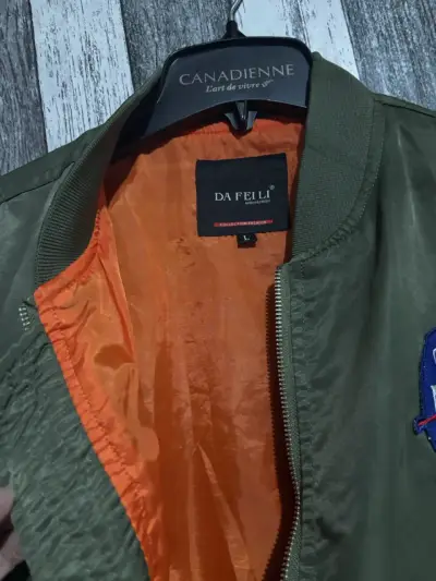 Chaqueta bomber americana talla m - miniatura 4