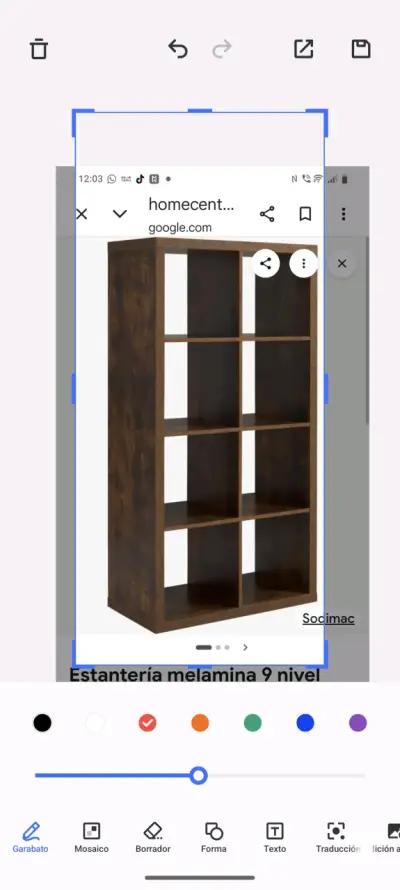 Estante de libros RTA Home E1 color negro - miniatura 4