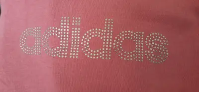 Polerón con capucha rosa Adidas para mujer - miniatura 2