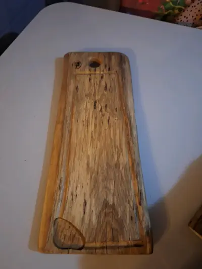 Tabla de cortar de madera rústica - miniatura 4
