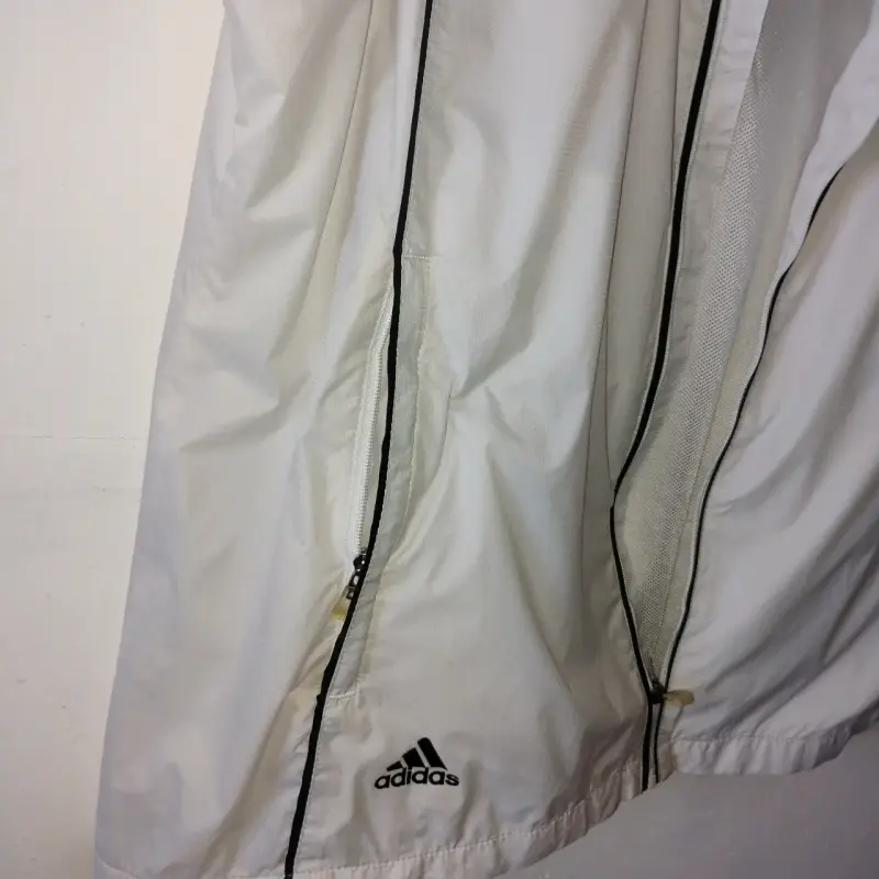 Corta viento  sin mangas Adidas ClimaProof blanco - 3