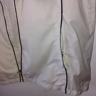 Corta viento  sin mangas Adidas ClimaProof blanco - miniatura 5