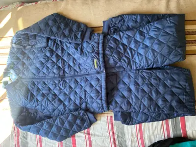 Pijama térmico Alaska acolchado azul para hombre - miniatura 2