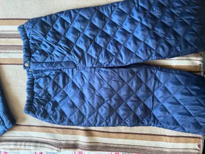 Pijama térmico Alaska acolchado azul para hombre - miniatura 5