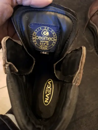Botas de cuero marrón Nazca talla 44 - miniatura 1