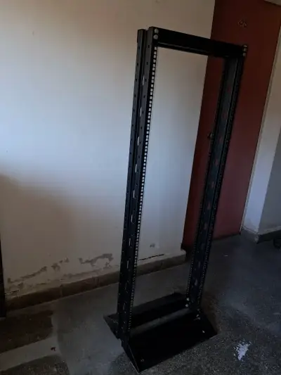 Rack de Servidor Abierto de Metal Negro - miniatura 2