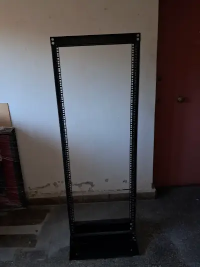 Rack de Servidor Abierto de Metal Negro - miniatura 4