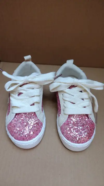 Zapatillas de Niña con Brillo Rosa - miniatura 1
