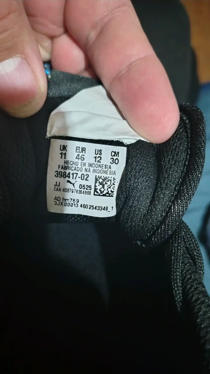 Zapatillas deportivas negras Puma para hombre - 3