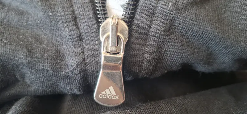 Polerón con capucha negro Adidas para mujer - 4