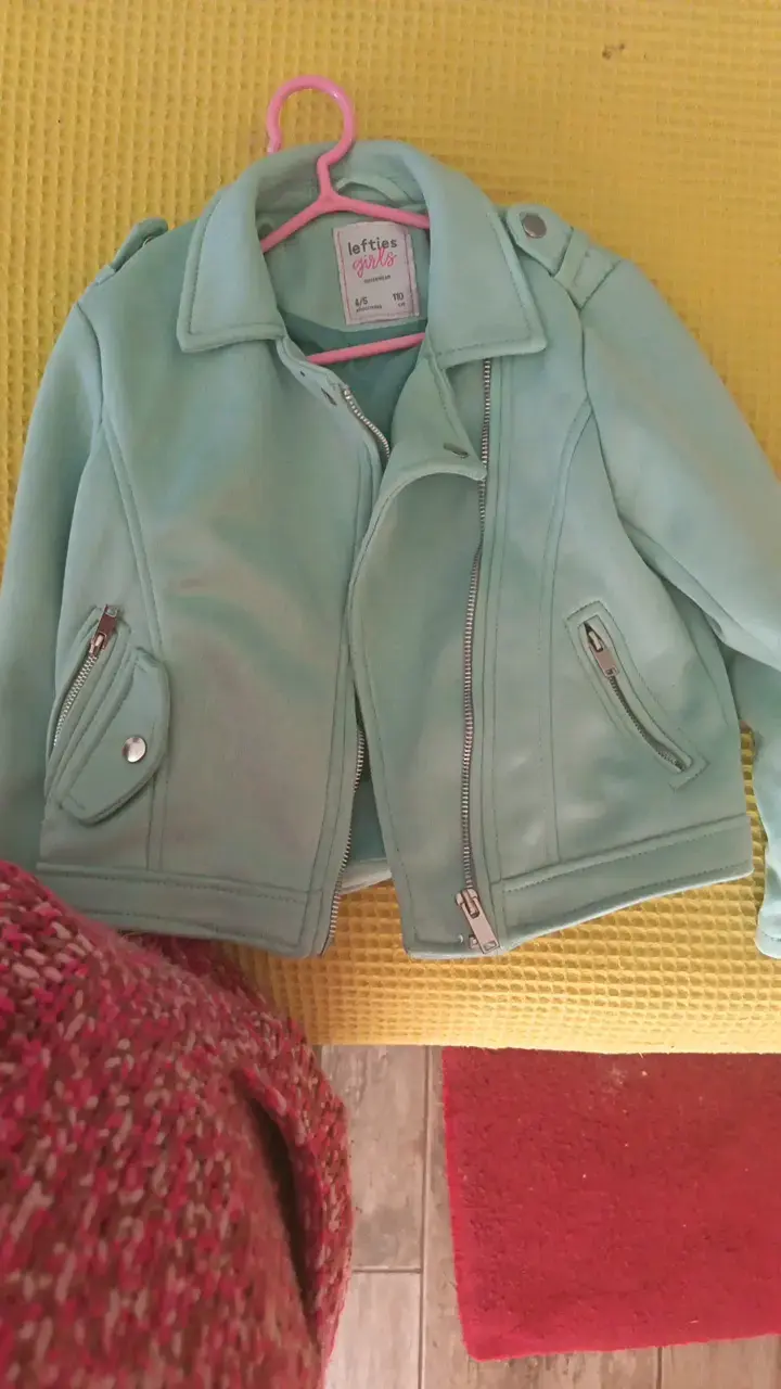 Chaqueta de niña verde menta Lefties - 2