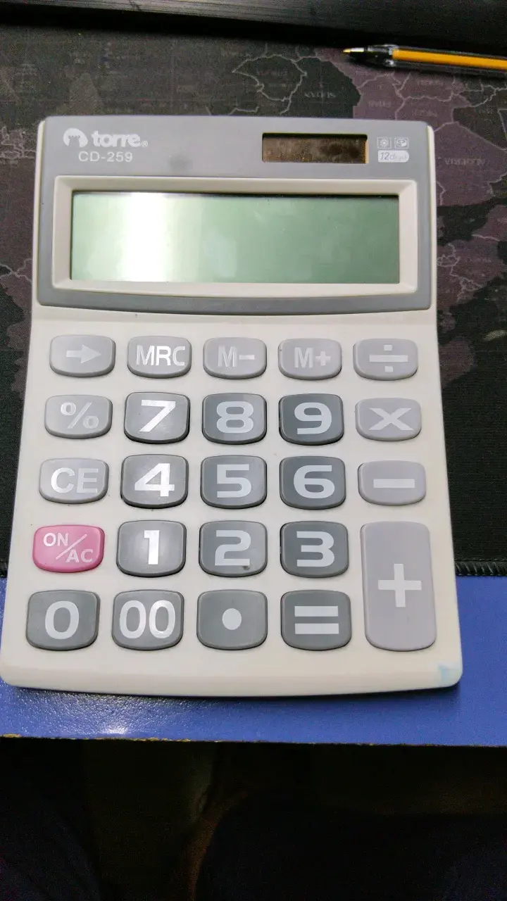 Calculadora de escritorio Torre CD-259 - 1