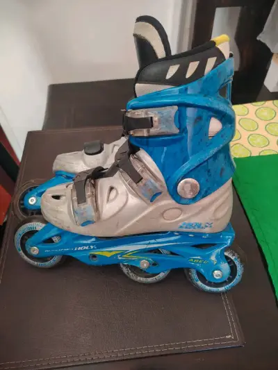 Patines en línea azules para niños marca Holy - miniatura 1