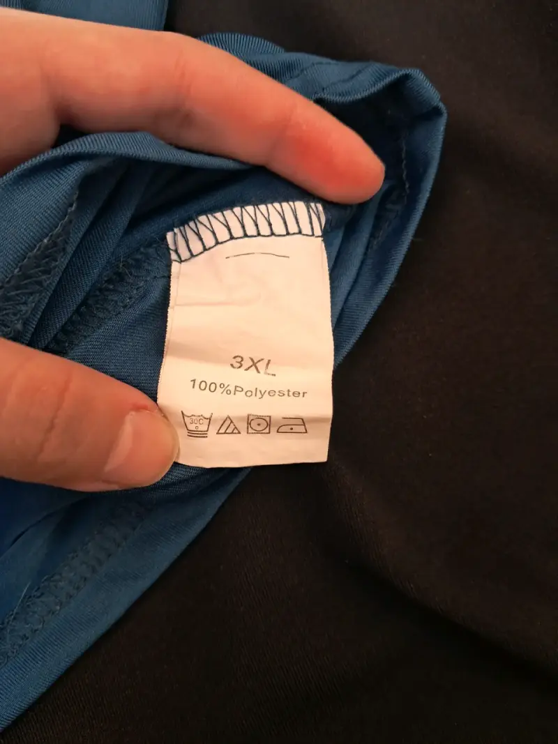 Conjunto de pijama de encaje negro y azul 3xl - 5