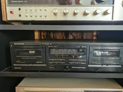 Reproductor de cassette doble Pioneer CT-W250 - miniatura 1