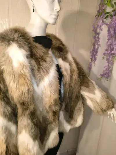 Chaqueta de piel sintética Alfani para mujer - miniatura 5