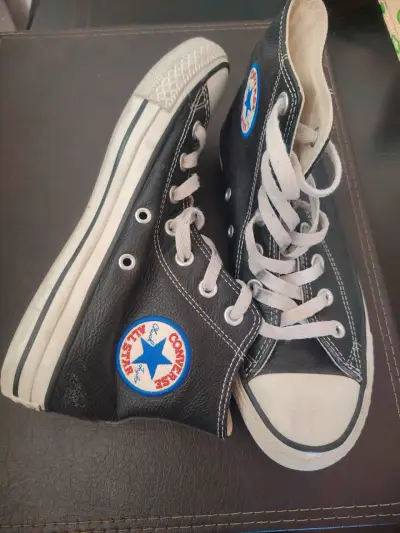 Zapatillas Converse All Star negras de lona - miniatura 1
