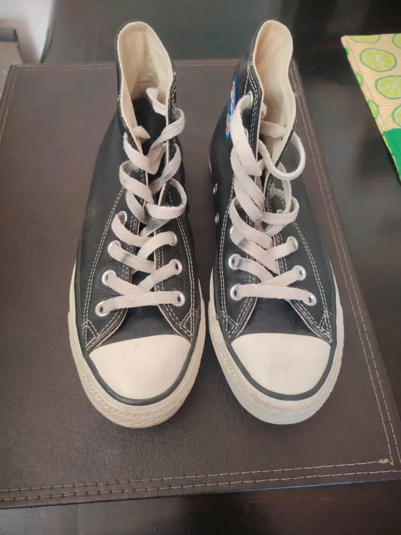 Zapatillas Converse All Star negras de lona - 2