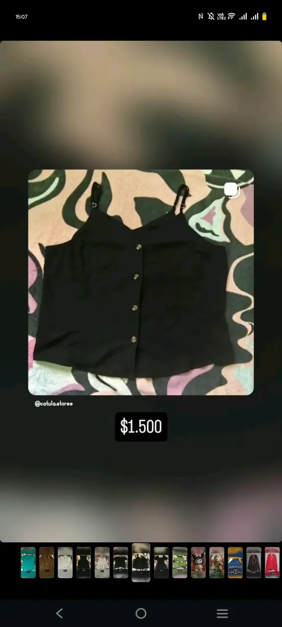 Polera sin mangas negra MNL x Corona - 1