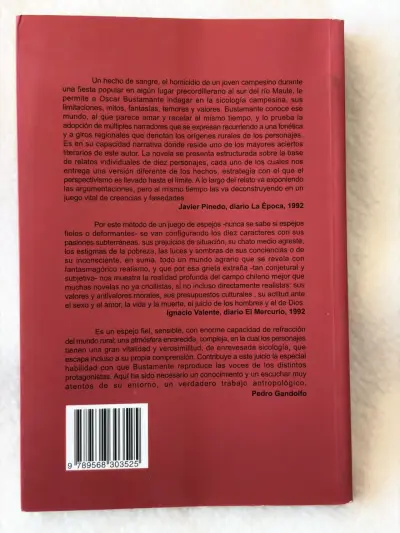 Libro 'Asesinato en la cancha de afuera' de Oscar Bustamante - miniatura 2
