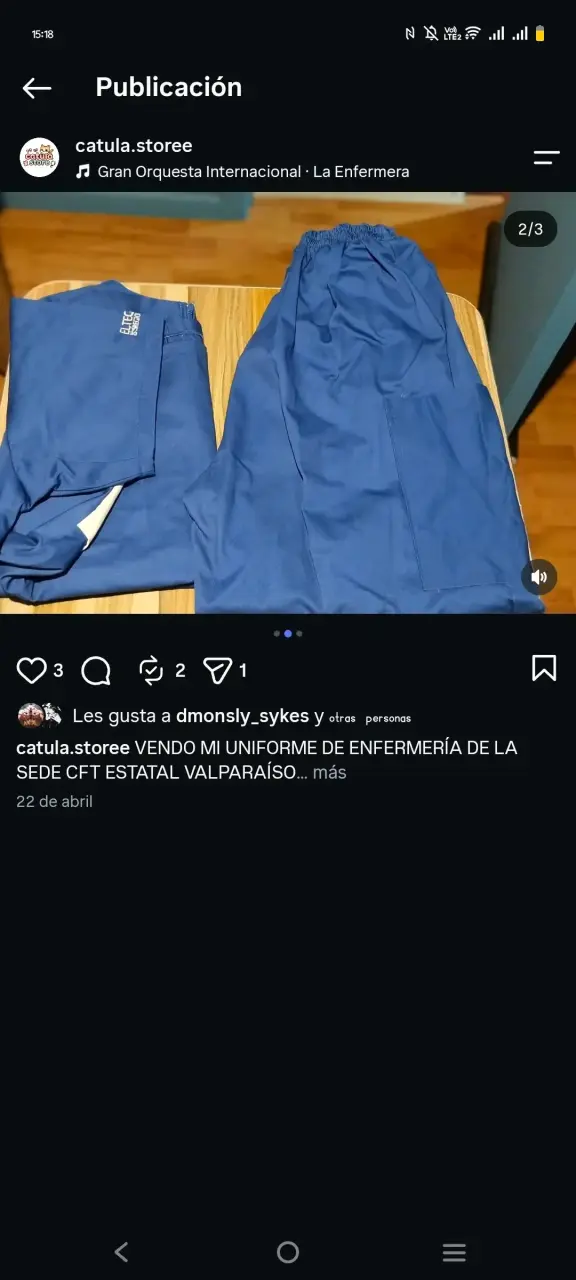 Uniforme de enfermería CFT Estatal Valparaíso - 2