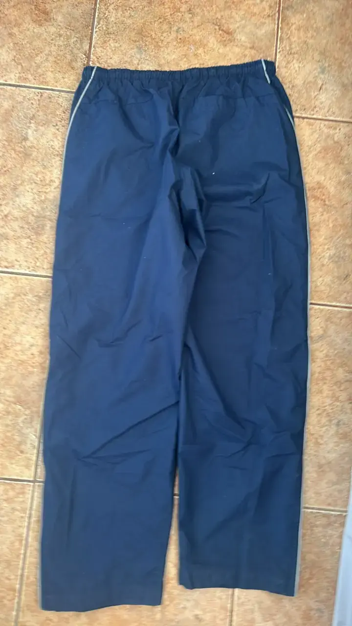 Pantalones baggy vintage Nike azul marino - 3