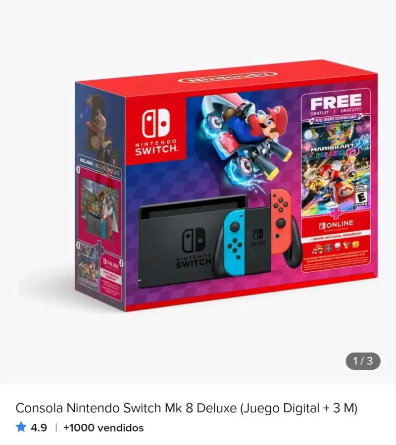 Consola Nintendo Switch Usada