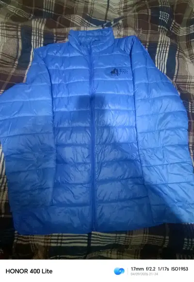 Chaqueta acolchada azul XXL Polo Club - miniatura 1