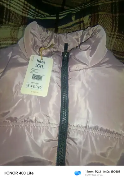 Chaqueta acolchada azul XXL Polo Club - miniatura 4
