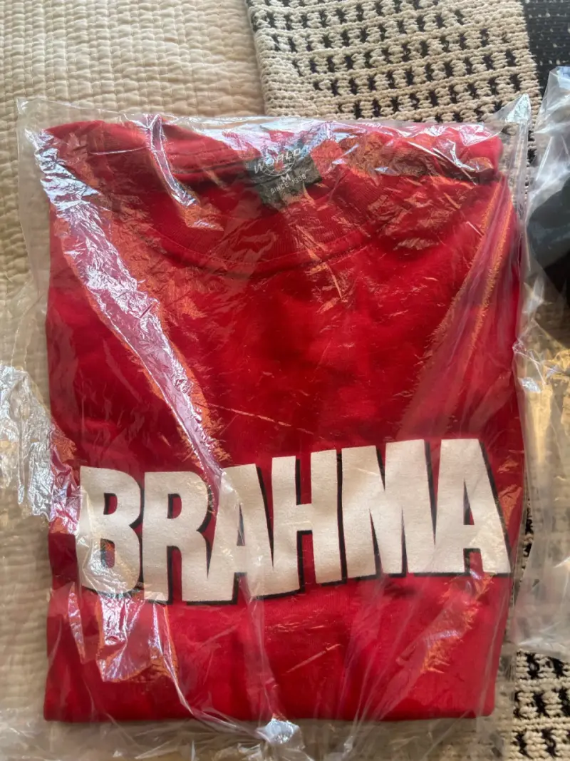 Polera roja Brahma talla M - 1