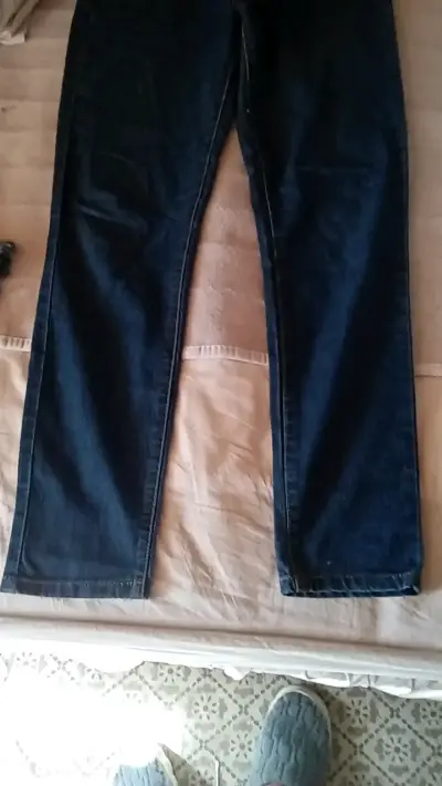 Jeans azul oscuro Forever 21 talla 27 - miniatura 4