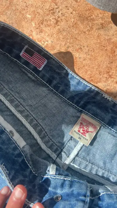 Pantalones bootcut réplica true religión - miniatura 2