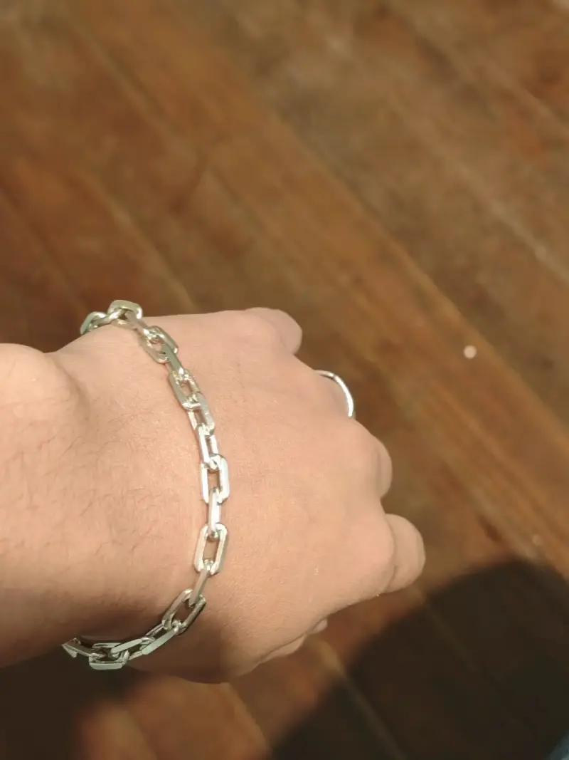 Pulsera de plata 950 para hombre - 2