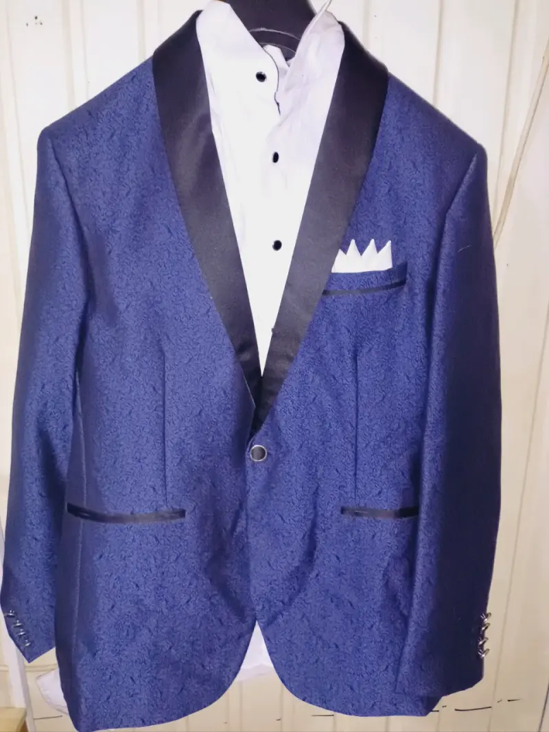 Traje de Hombre Azul Thomas Fiedler - 1