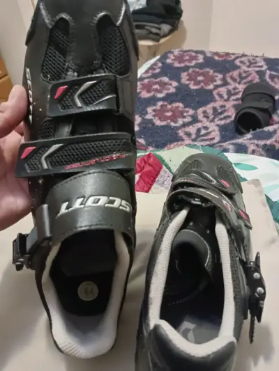 Zapatillas de ciclismo Scott negras talla 44 - miniatura 1