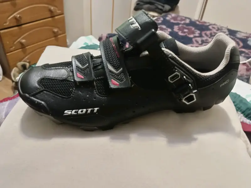 Zapatillas de ciclismo Scott negras talla 44 - 2
