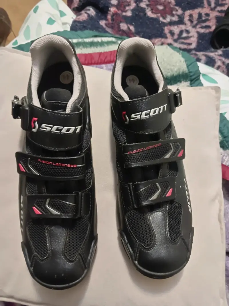 Zapatillas de ciclismo Scott negras talla 44 - 3