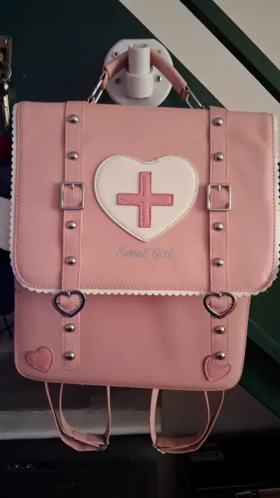 Mochila rosa sweet girl - miniatura 1