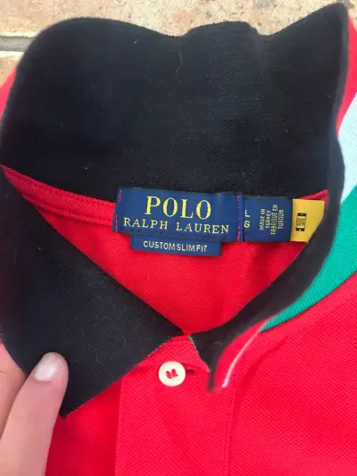 Polera Polo Ralph Lauren Roja Milan - miniatura 2