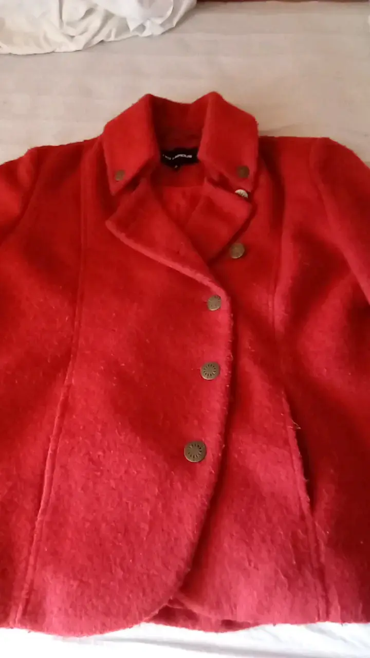 Abrigo rojo de lana Ted Lapidus - 2