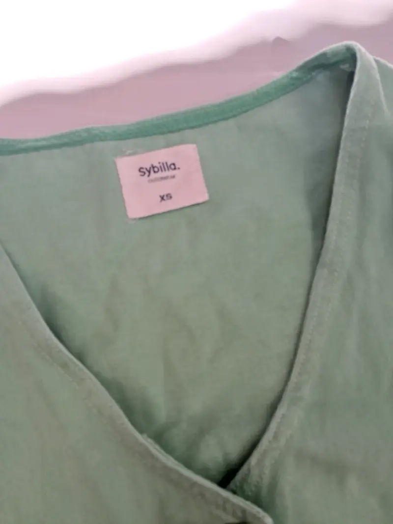 Vest sin mangas Sybilla XS color verde menta - 2