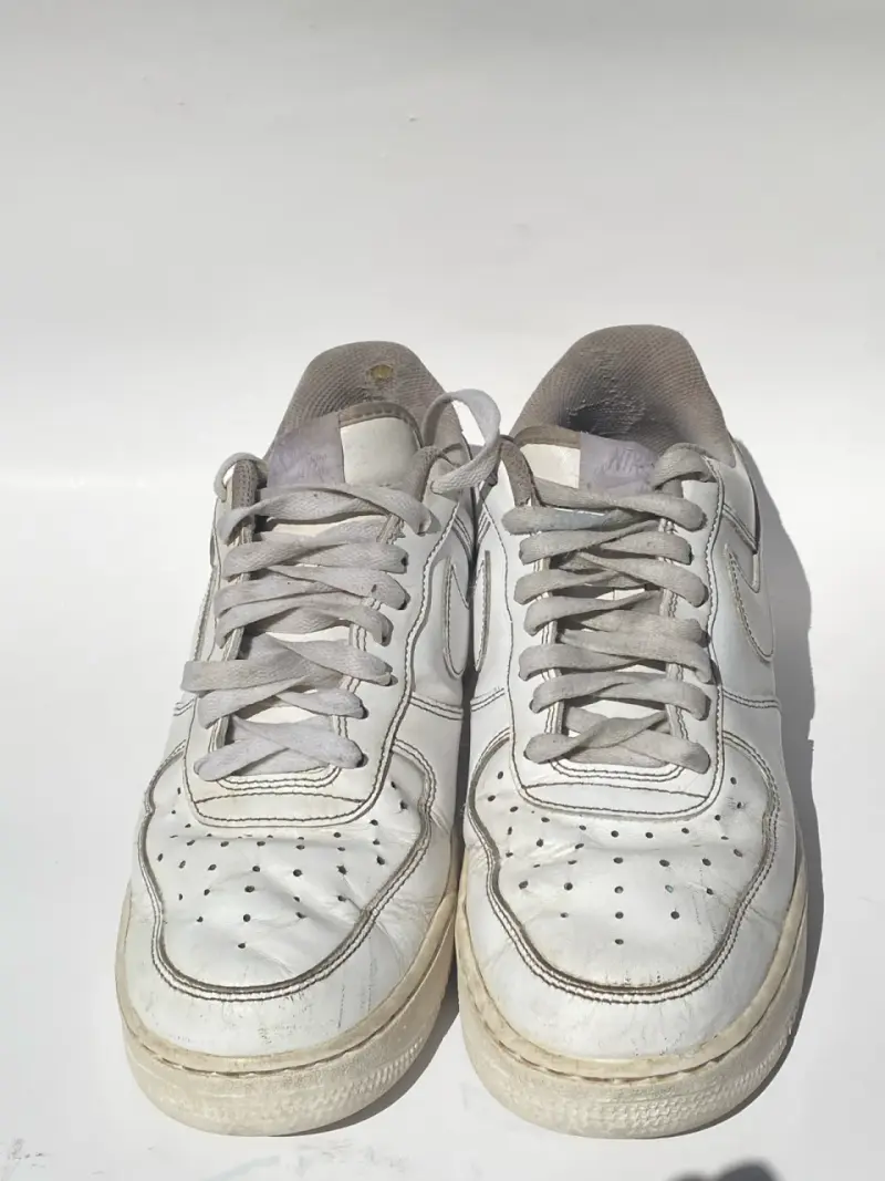 Zapatillas deportivas blancas Nike Air usadas - 4