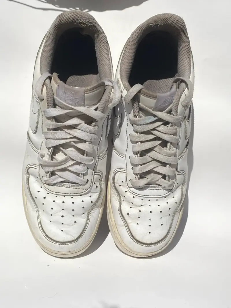 Zapatillas deportivas blancas Nike Air usadas - 5