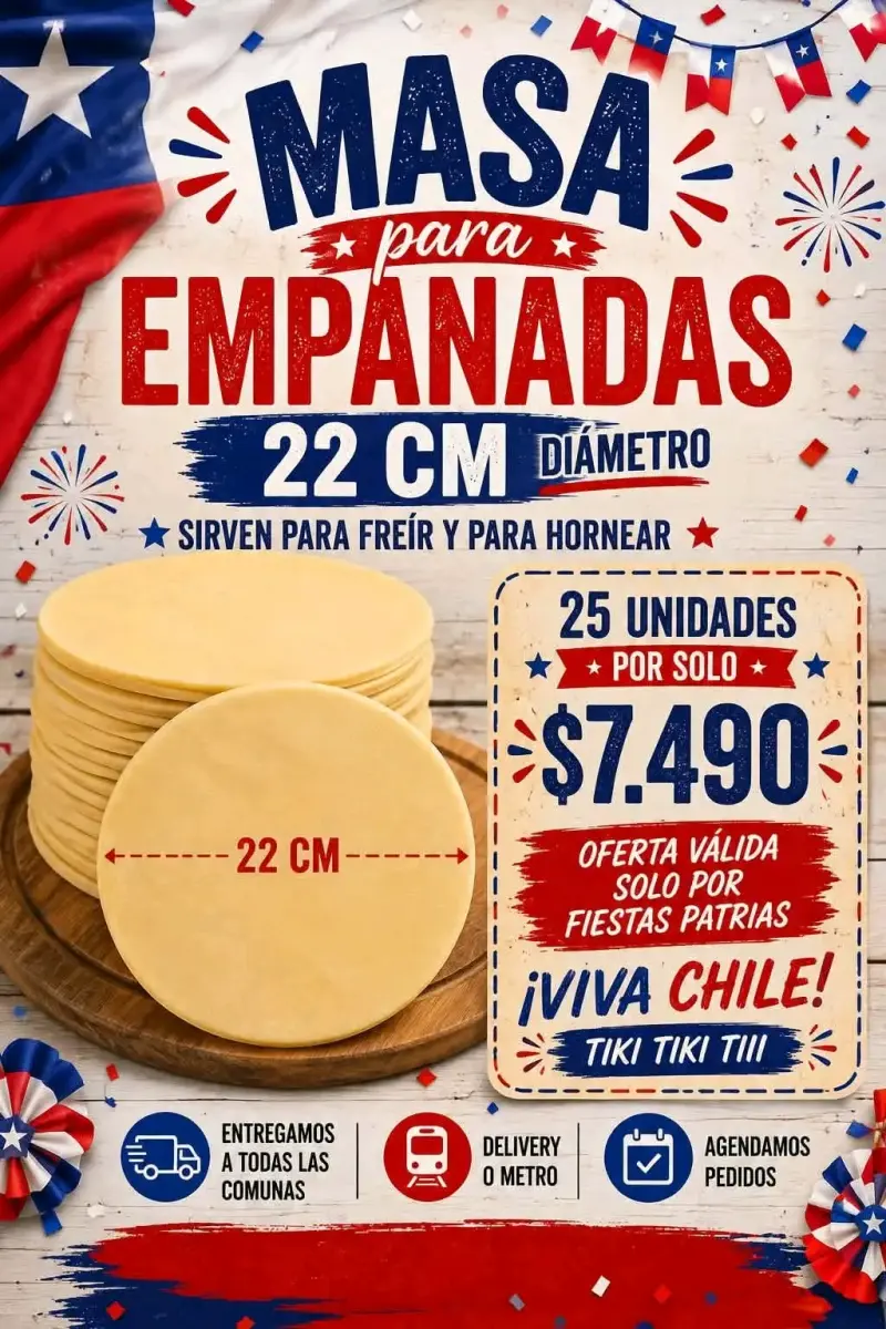 Empanadas de Cóctel AMJ 10 Unidades - 5