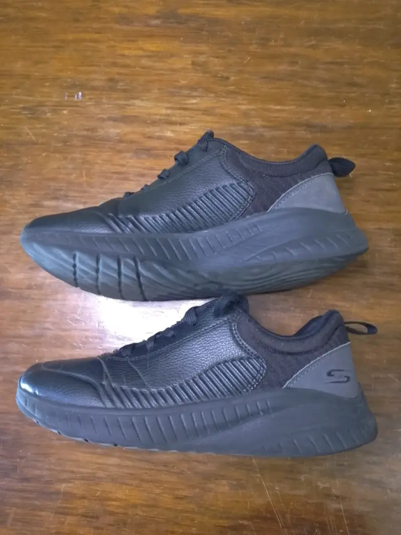 Zapatillas negras Skechers para hombre - 3