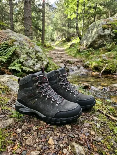 Botas de montaña Guante Pro Outdoor negras - miniatura 5