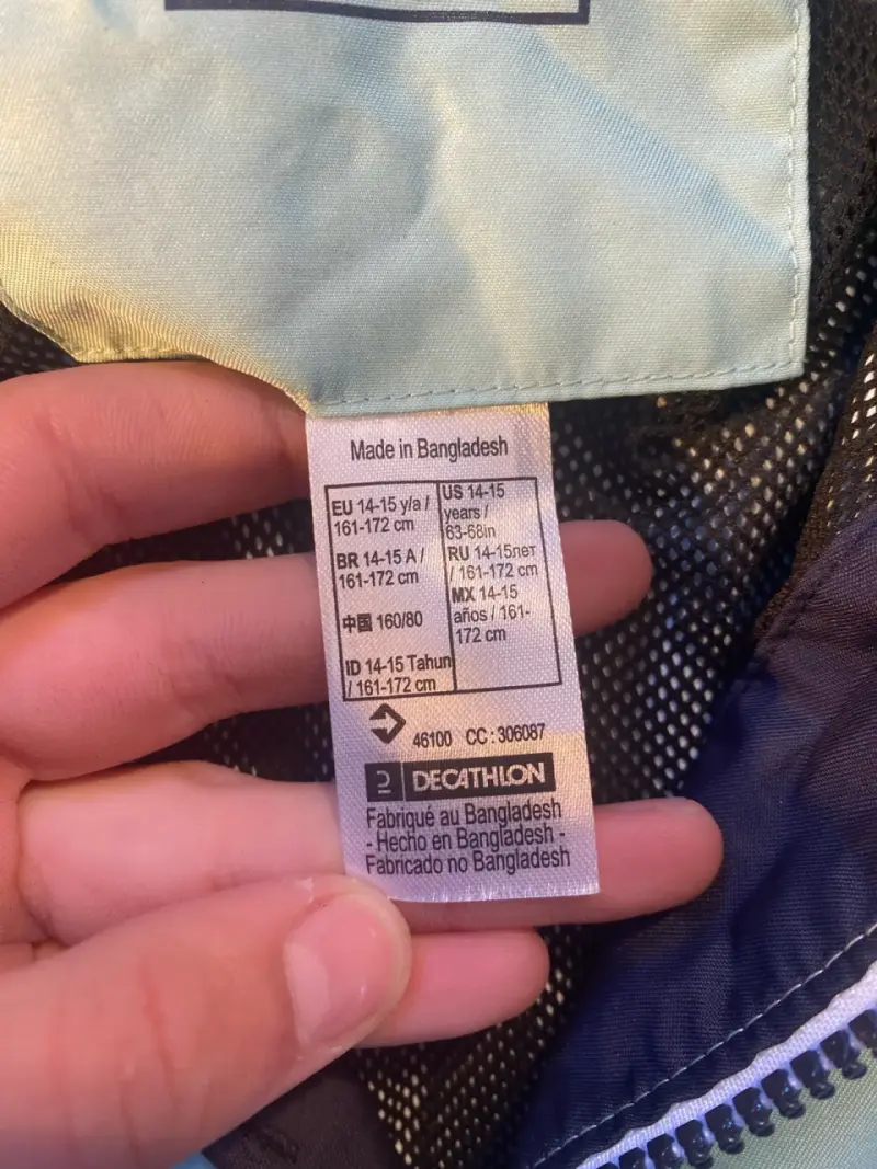 Chaqueta Niños Decatlon 14-15 años - 3