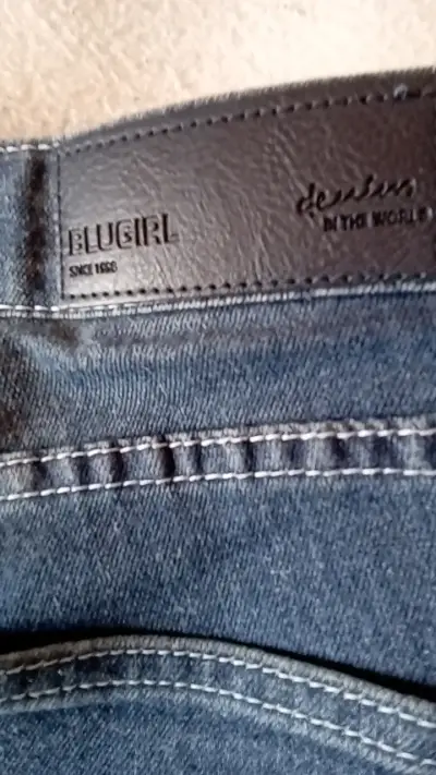 Jeans azul oscuro Blugirl Denim talla 40 - miniatura 3