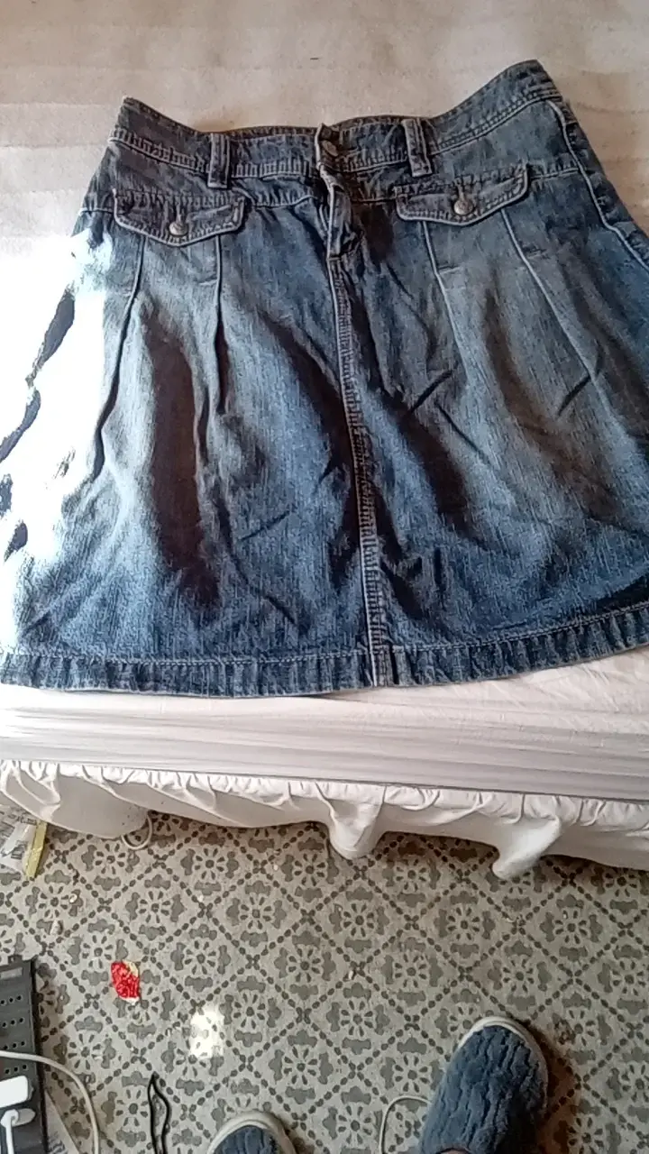 Falda de mezclilla Esprit para mujer