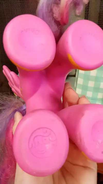 My Little Pony rosa con crin mult - miniatura 2